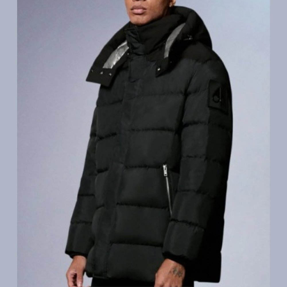 Moose Knuckles Men's Power Puff  Hooded Jacket - M
